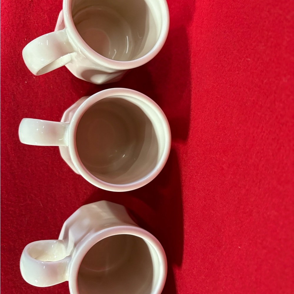 Homer Laughlin Cream Mugs Set